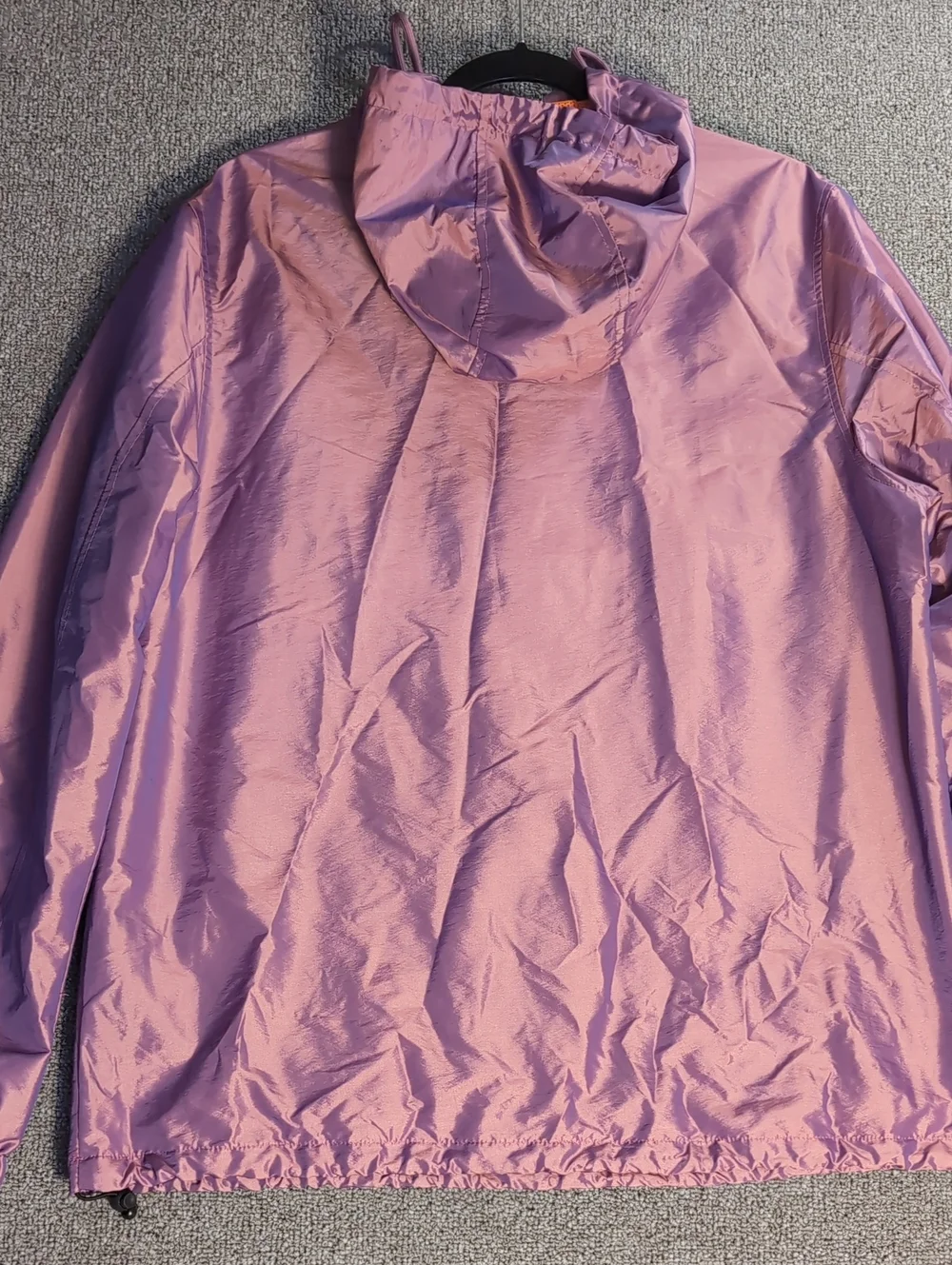 A.LAB Glowstick Purple Anorak Jacket - Zumiez Oversized Small in Purple